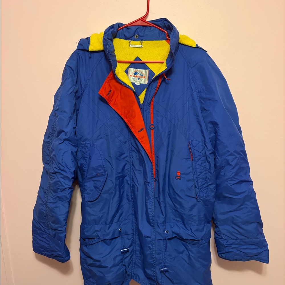 Vintage McGregor Color Block Bomber Jacket